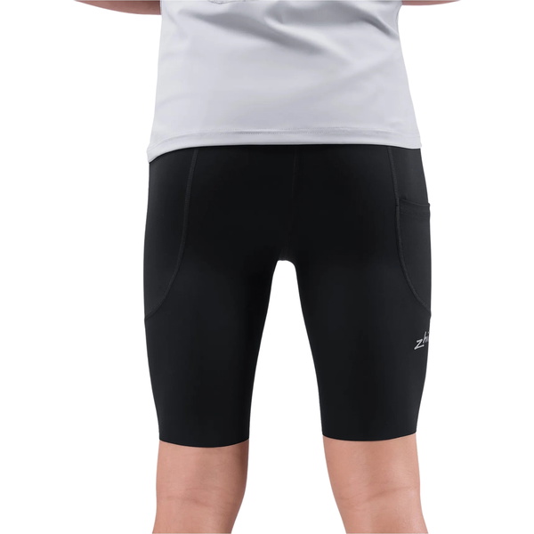 2026 Zhik Mens Eco Spandex UPF50+ Shorts SRT-0063-M-BLK - Black